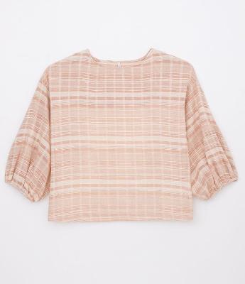 Blusa com Manga Bufante 